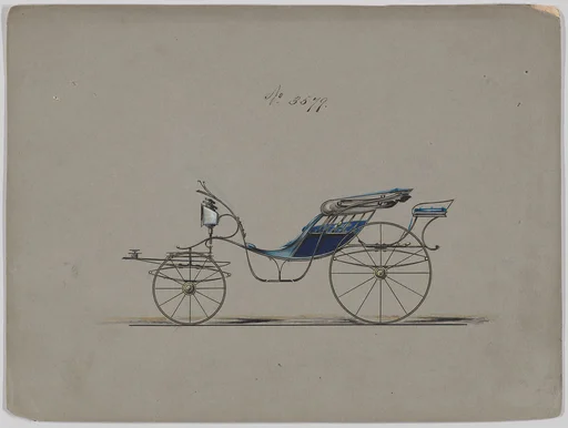 Design for Pony Phaeton, no. 3579