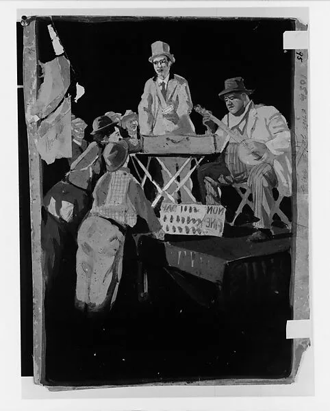 Banjo Player and Magician — William Sommer