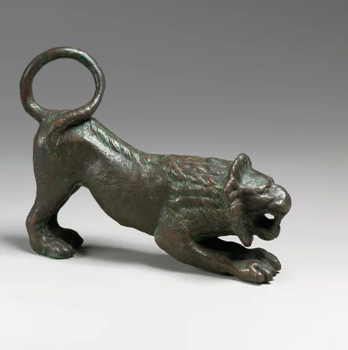 Bronze lion