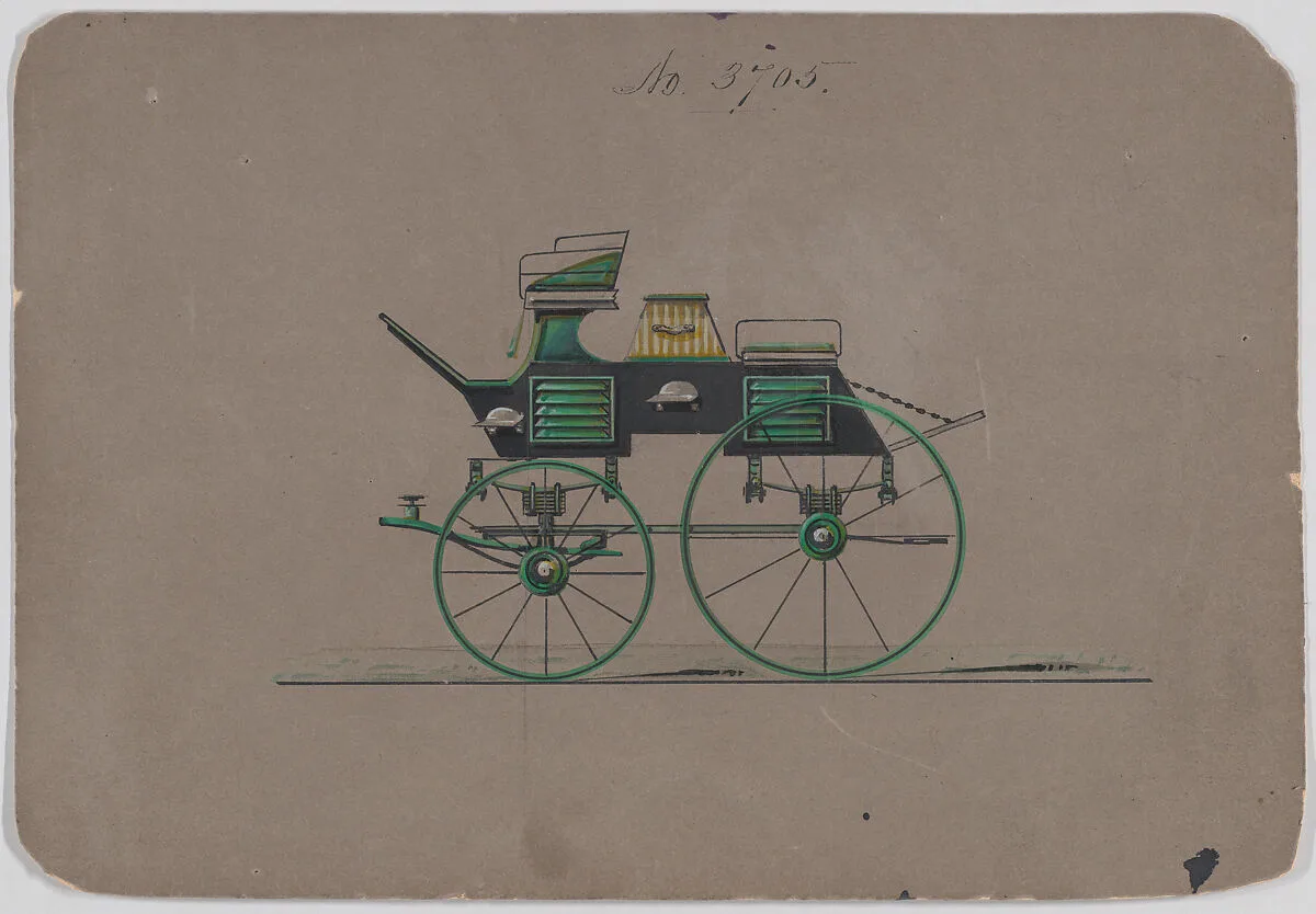 Four Wheel Dog Cart .# 3705 — Brewster & Co.