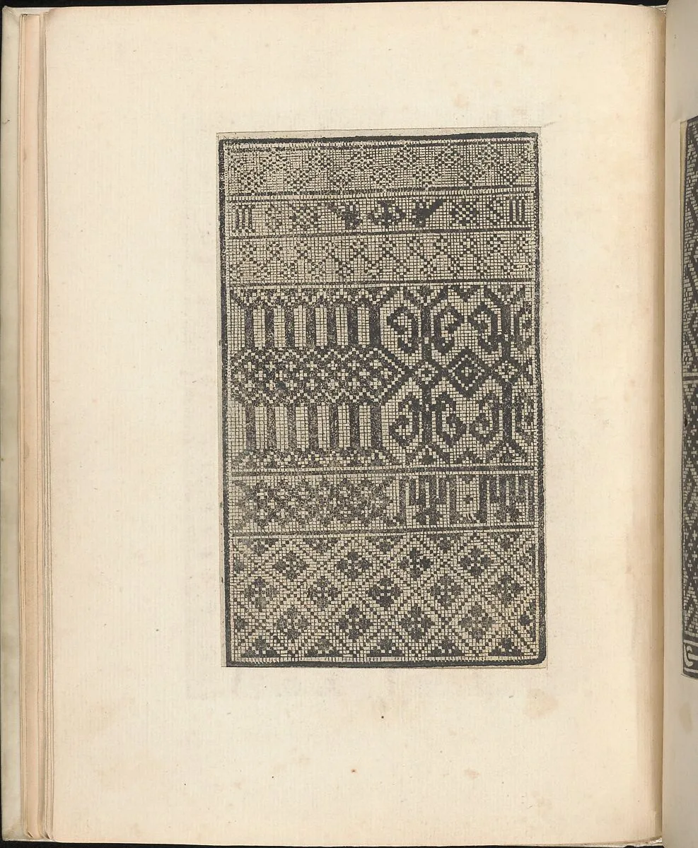 Esemplario di lavori, page 8 (verso) — Nicolò Zoppino