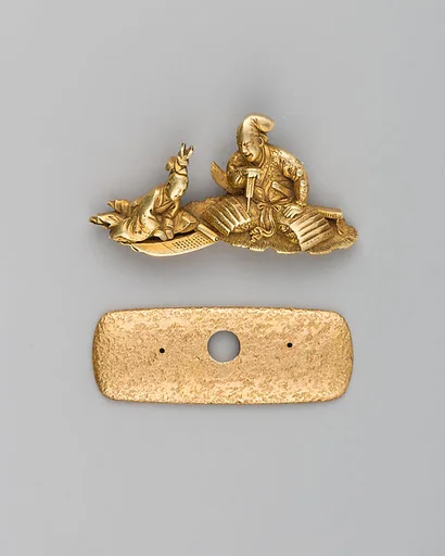 Cord Ornament (Kanemono) with Back Plate