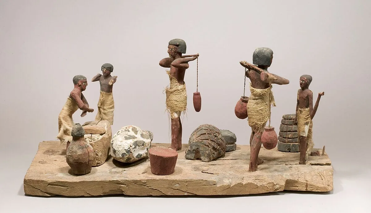 Model farmyard and butchery — Unknown