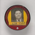 [Photographic Identification Badge from The New Britain Machine Company]