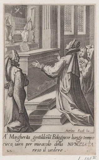 Margherita, from Scelta d'Alcuni Miracoli e Grazie della Santissima Nunziata di Firenze (Selection of Some Miracles and Graces that Occurred in the Church of the Annunziata in Florence)