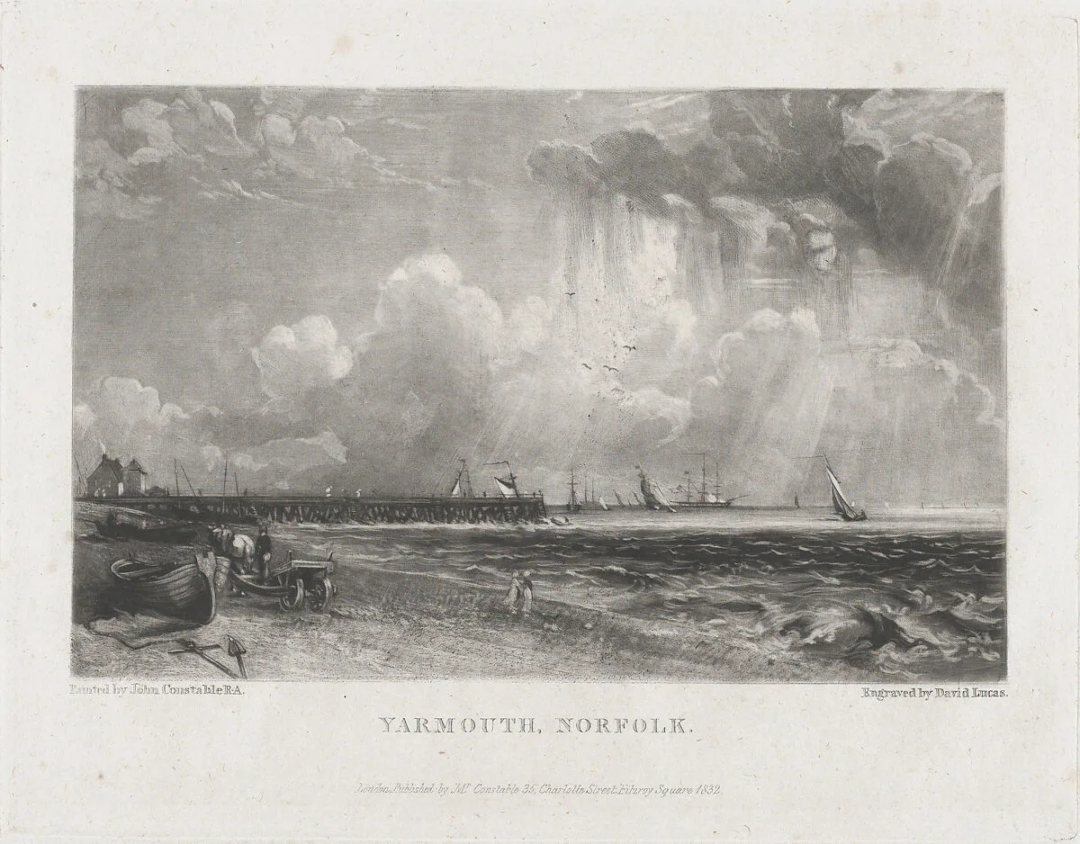 Yarmouth, Norfolk — David Lucas|John Constable