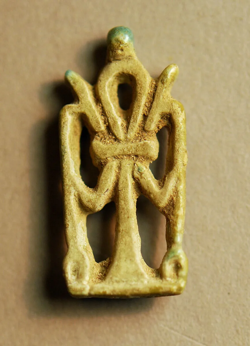 Amulet with an Ankh and Two Was Scepters — Unknown