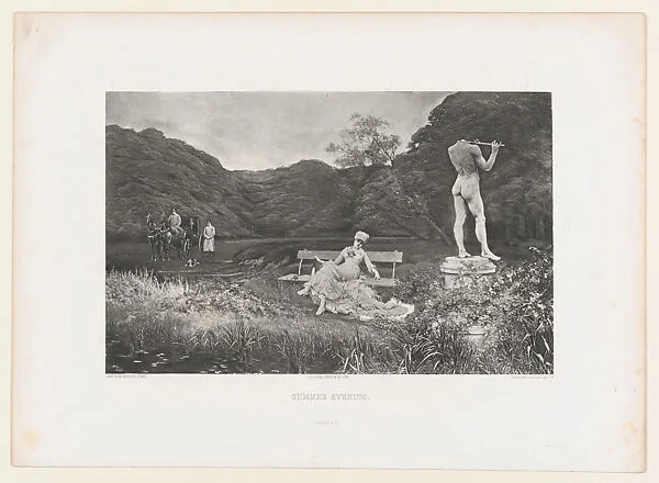 Summer Evening — Goupil et Cie|Braun & Cie|Gebbie & Barrie|Jan van Beers