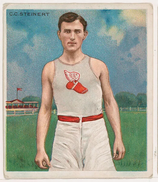 C. C. Steinert, Track and Field, from Mecca & Hassan Champion Athlete and Prize Fighter collection, 1910 — Mecca Cigarettes