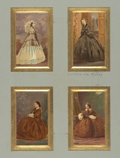 [Unknown Sitters and Duchesse de Morny]