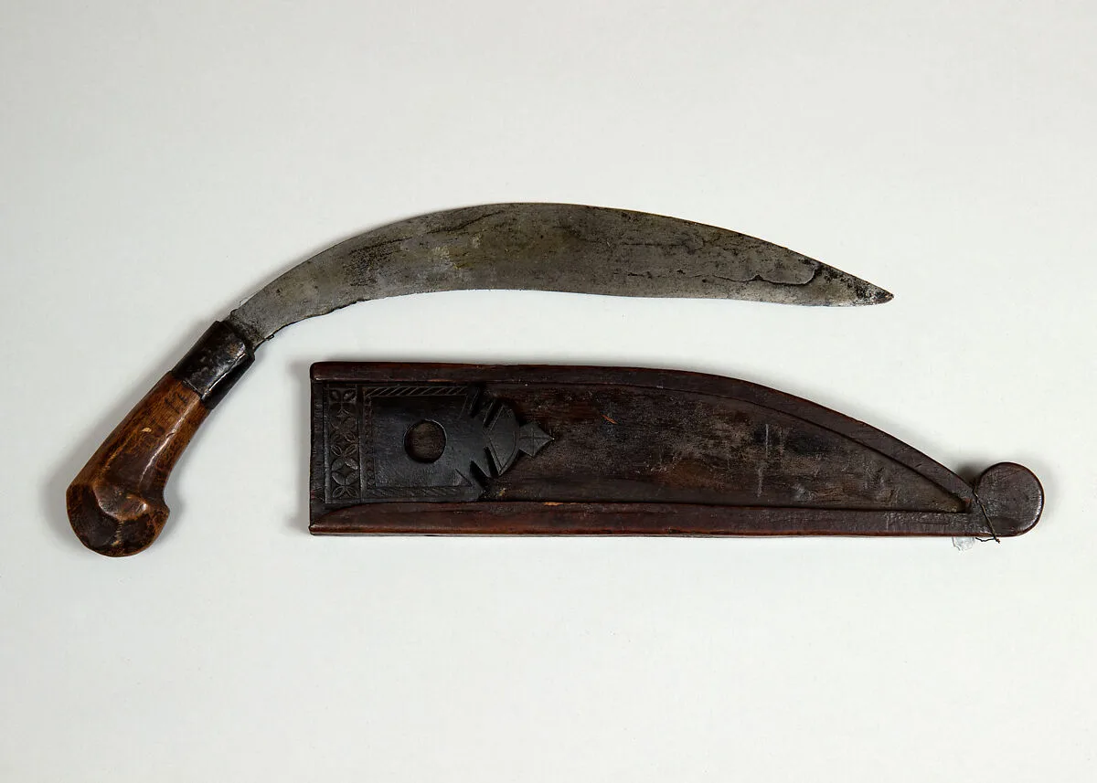 Knife with Sheath — Unknown