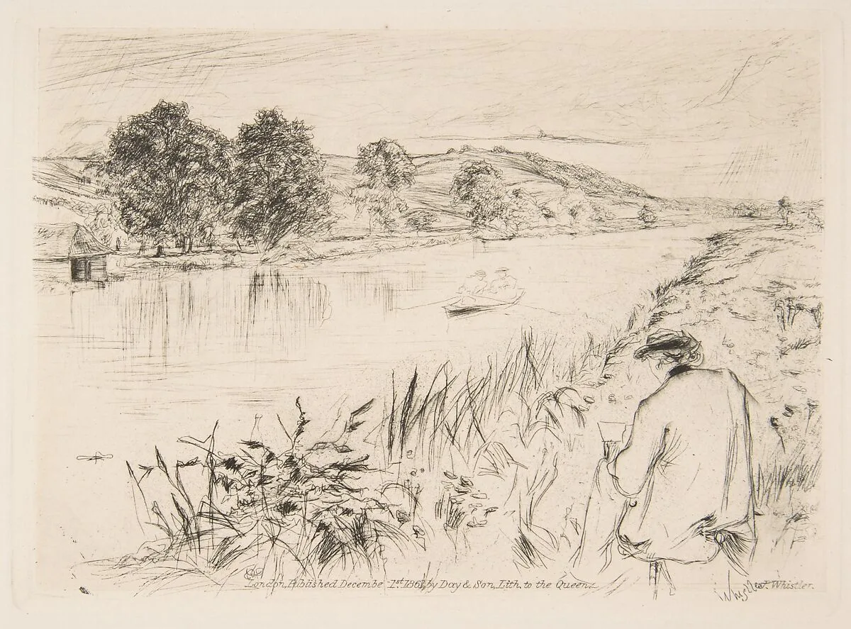 Sketching, No. 1 — James McNeill Whistler