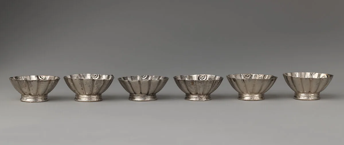 Six miniature cups (part of a set) — David Clayton
