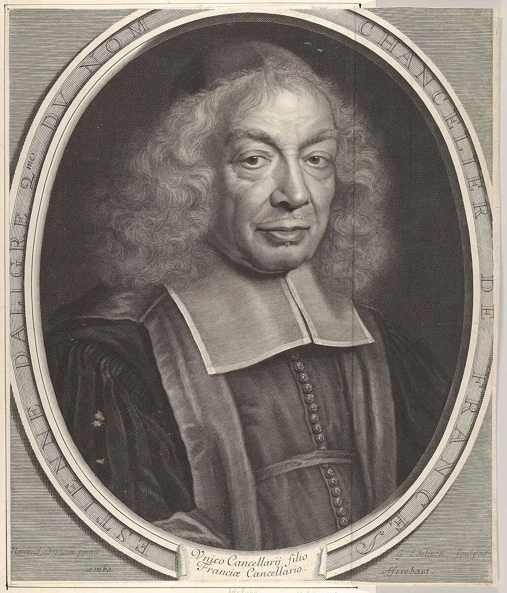 Etienne Dalligre, Chancelier de France — Gérard Edelinck|Robert Nanteuil