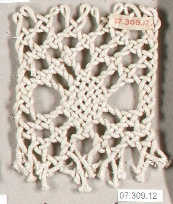 Example of lace stitch — Unknown