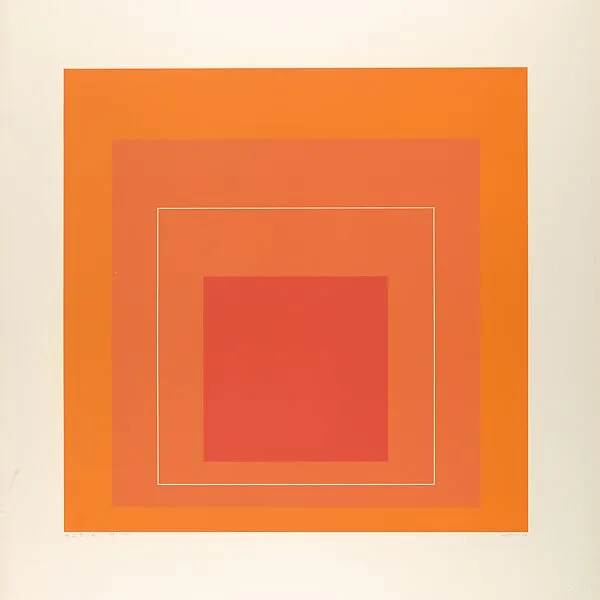 White Line Squares VI (Series I) — Josef Albers|Gemini G.E.L.