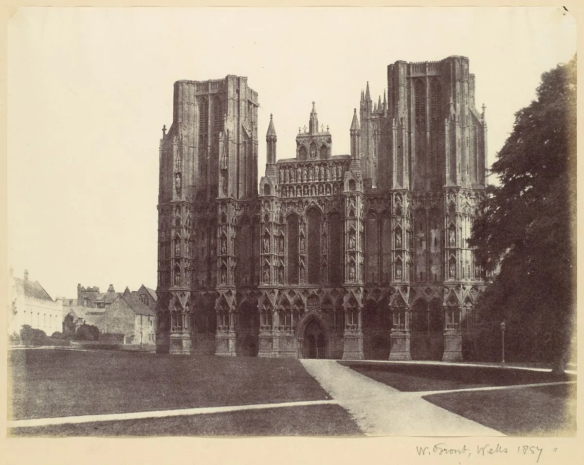 West Front, Wells — Alfred Capel Cure