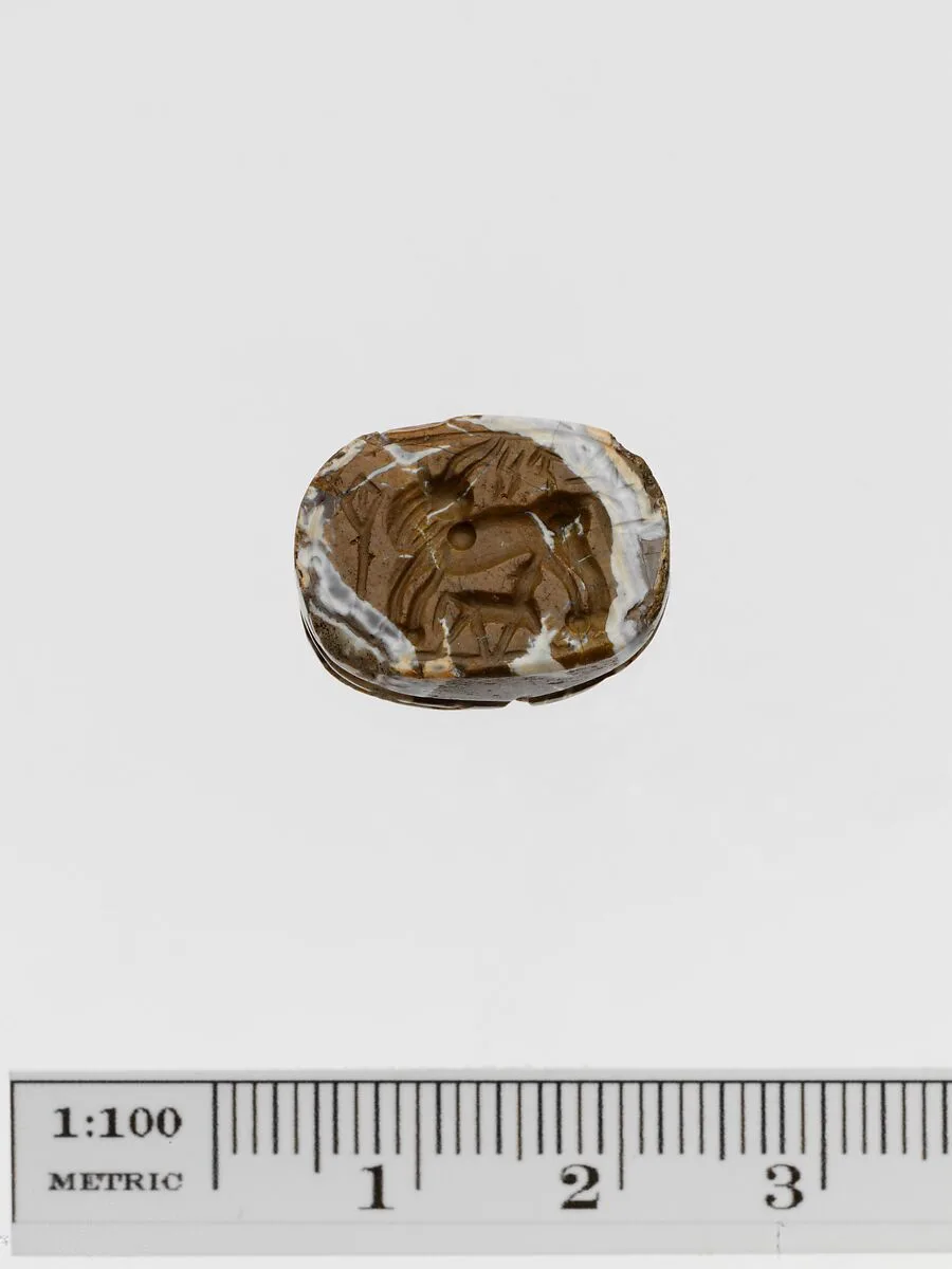 Agate scarab — Unknown