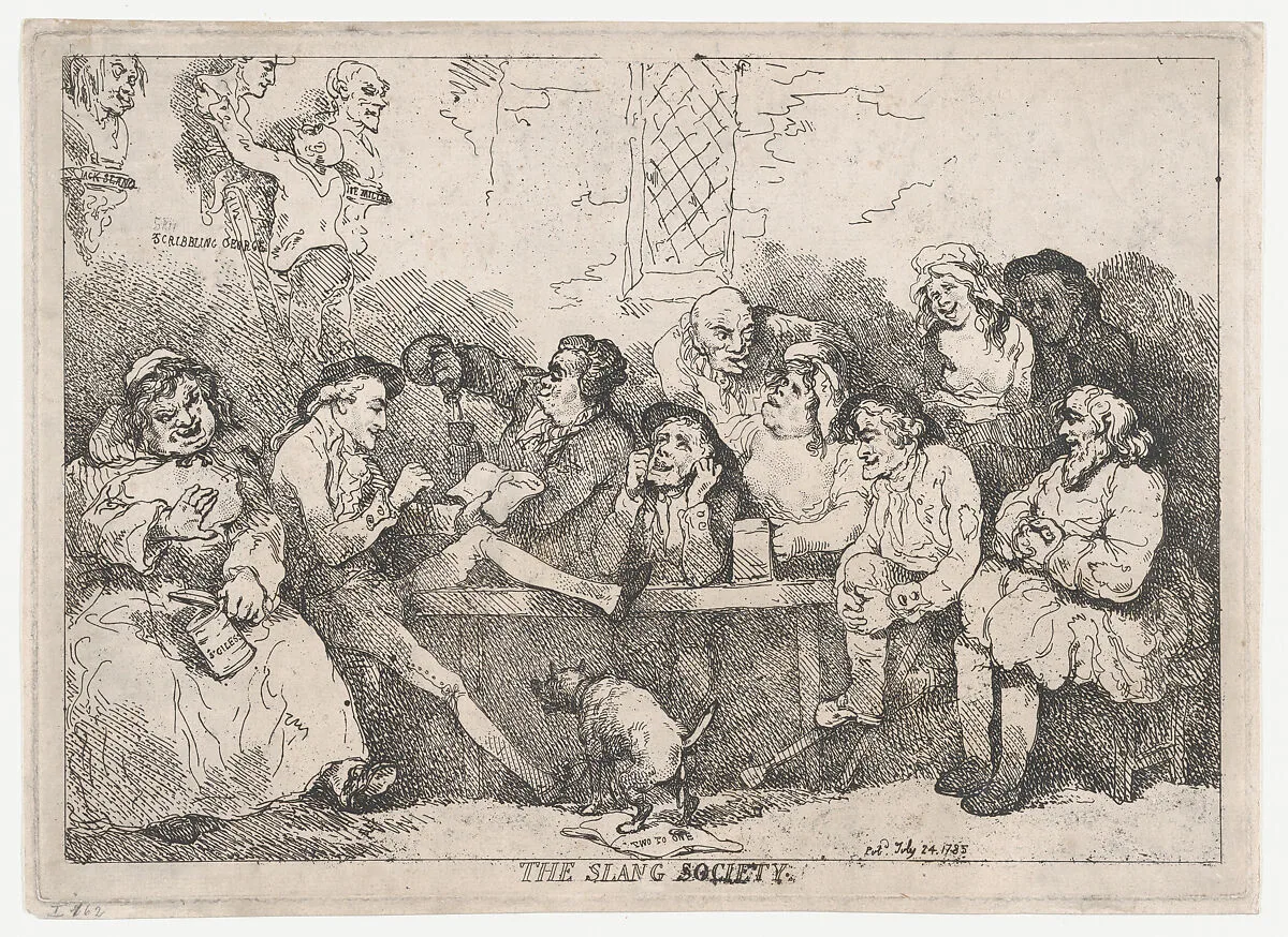 The Slang Society — Thomas Rowlandson