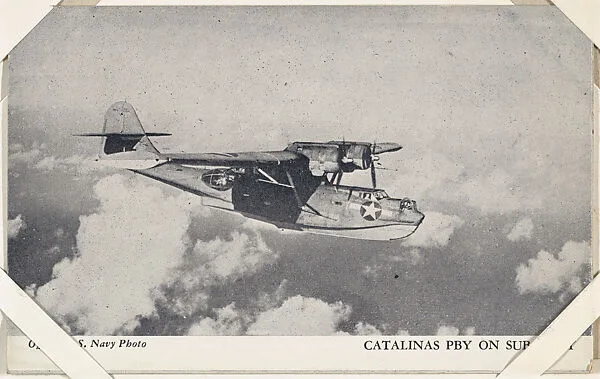 Catalinas PBY on Sub Duty from Military--Official Photos cards (W615) — Unknown