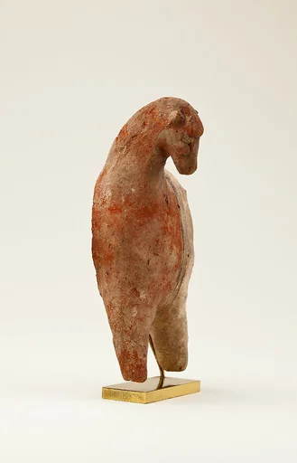 Vessel in the shape of a horse or camel