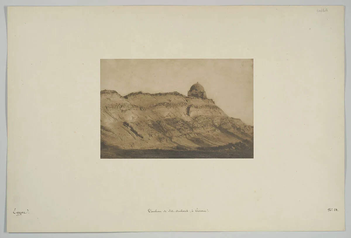 Tombeau de Sidi-Ambarek, à Garara — Maxime Du Camp