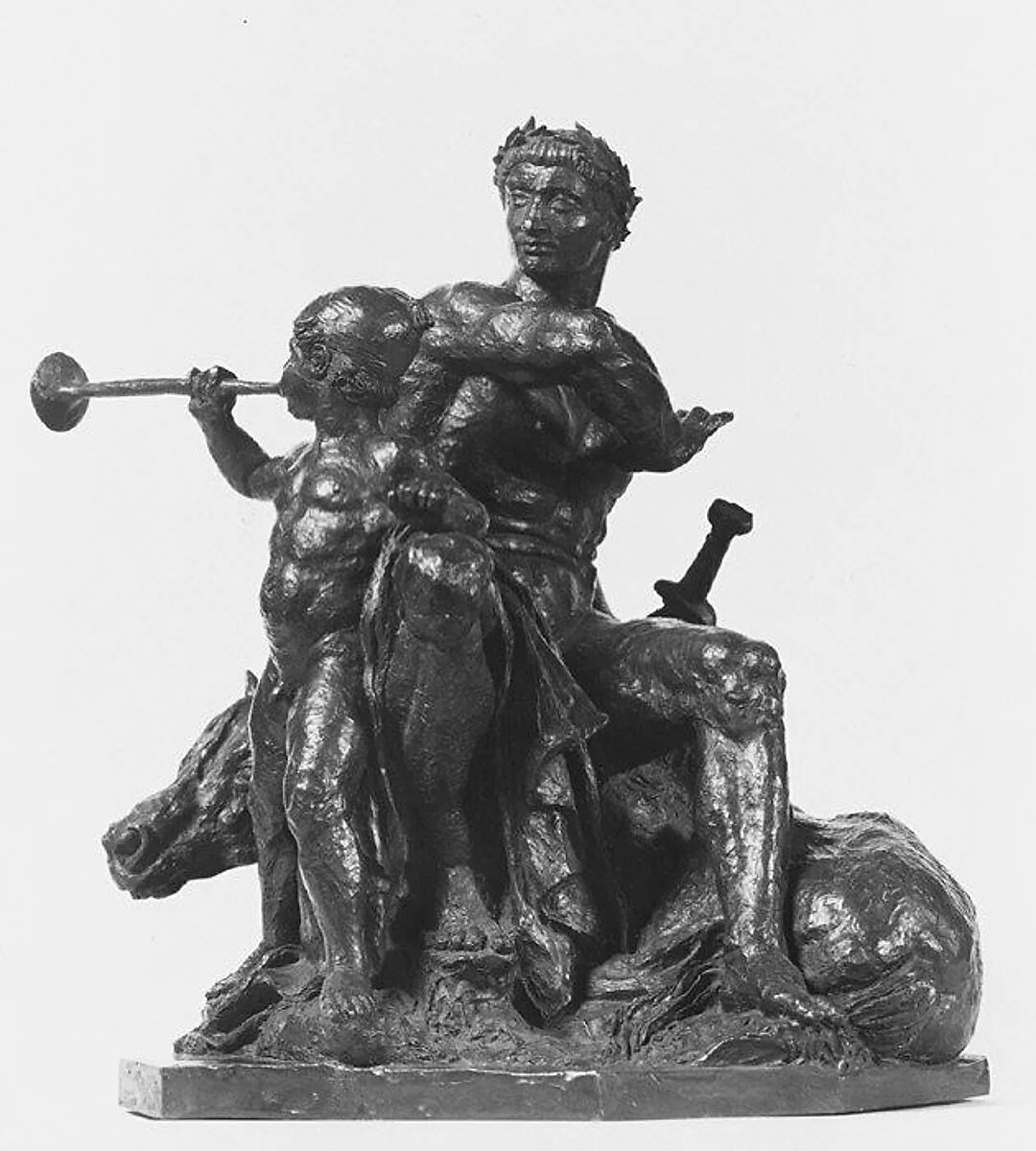 Group Symbolic of War — Antoine-Louis Barye