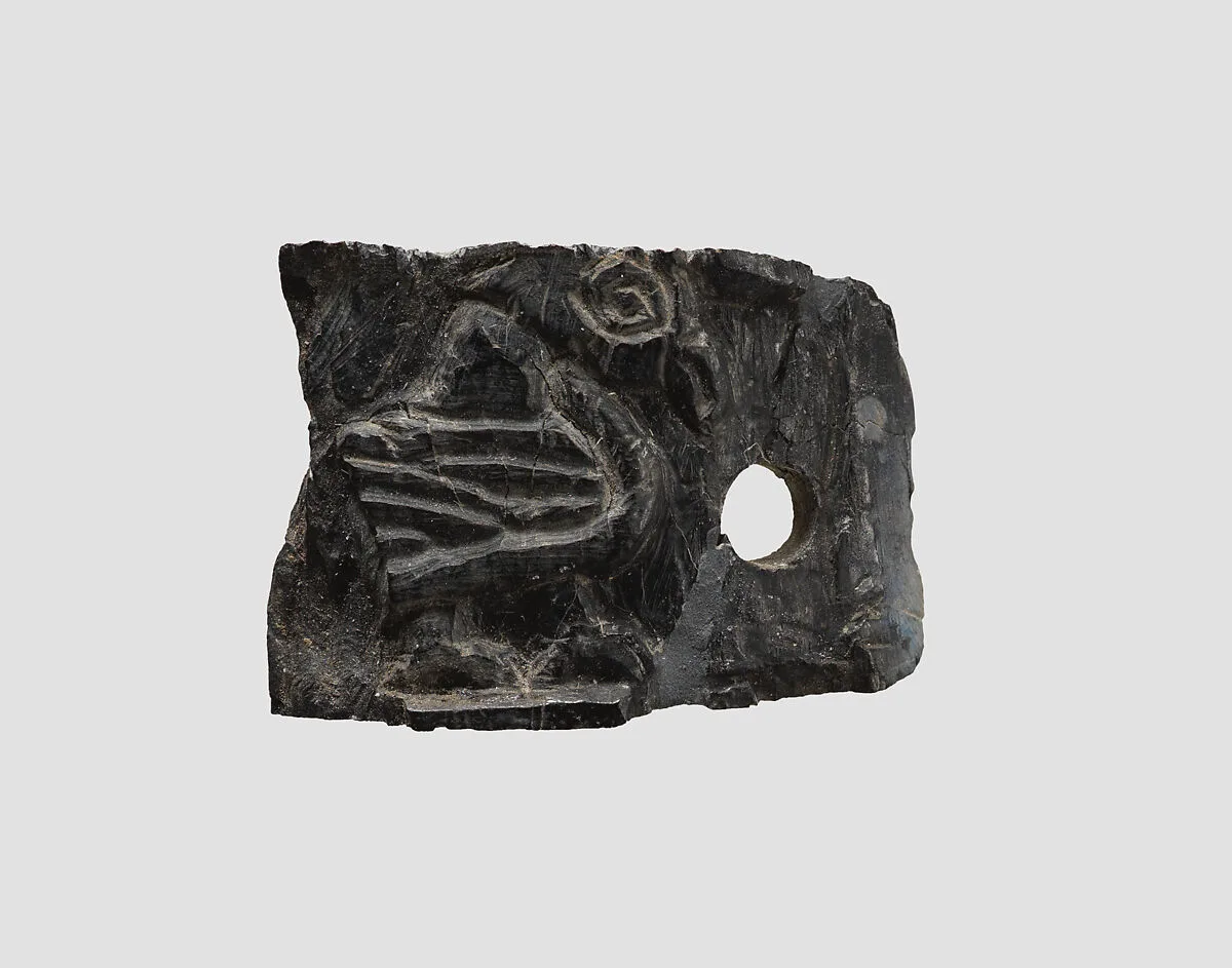 Plaque fragment — Unknown