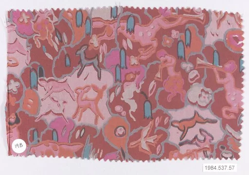 Textile sample, from the ¦Franko Prints¦ series