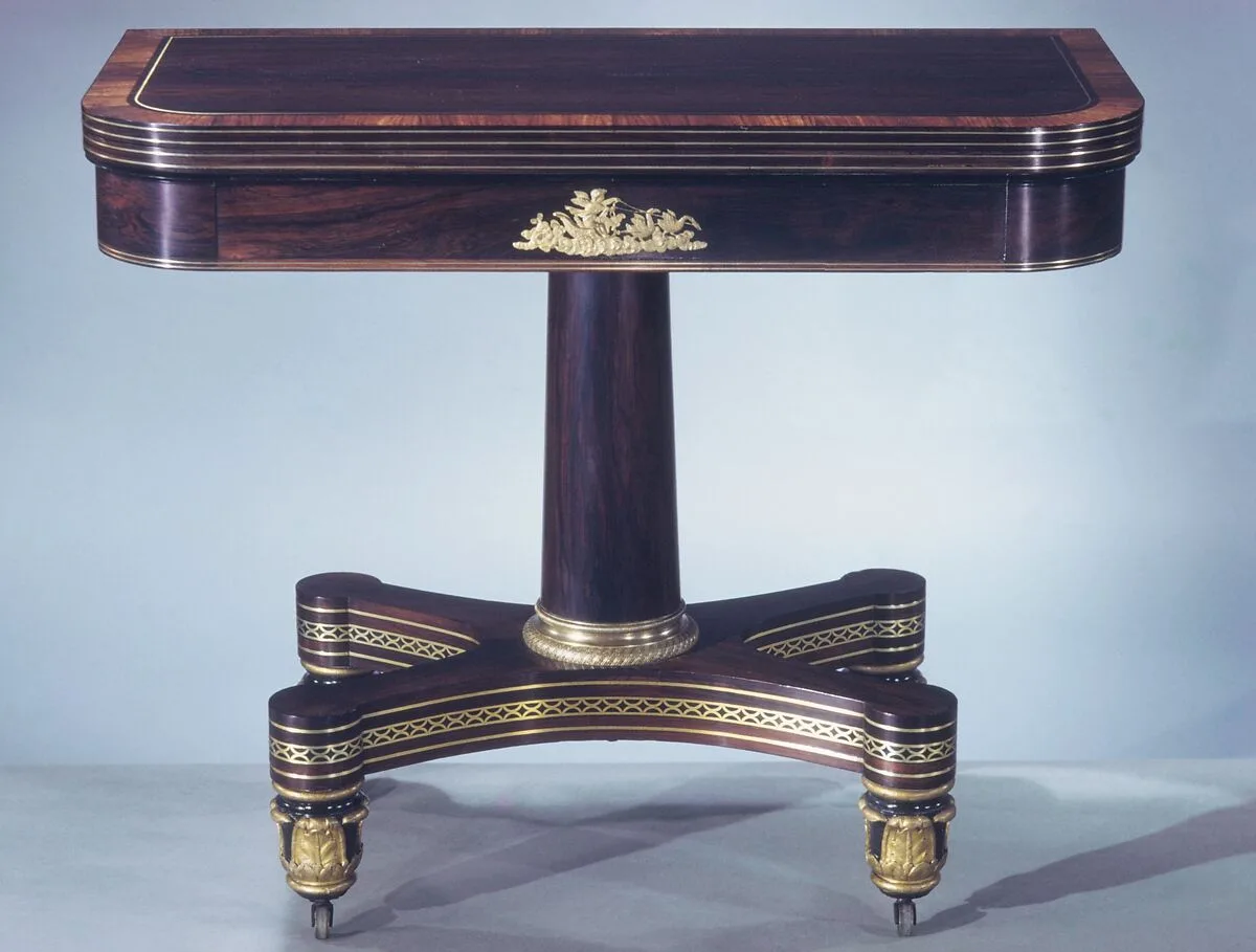 Card Table — Duncan Phyfe