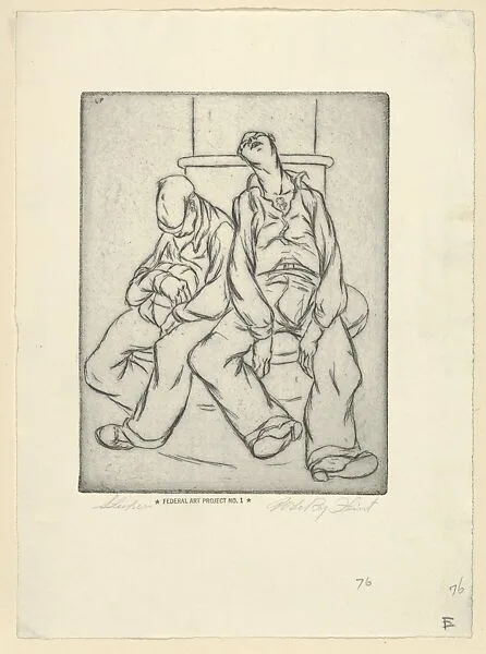 Sleepers — LeRoy Walter Flint|WPA