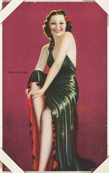 Leg-ion-aire from Glamour Girls series (W424) — International Mutoscope Reel Company