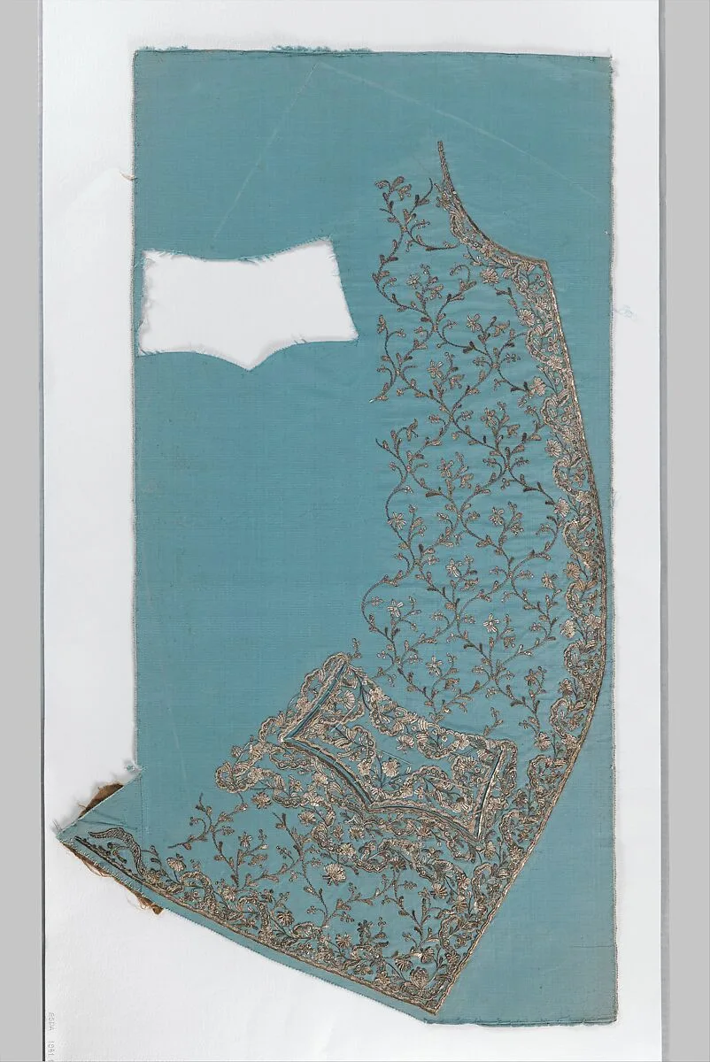 Waistcoat front panels — Unknown