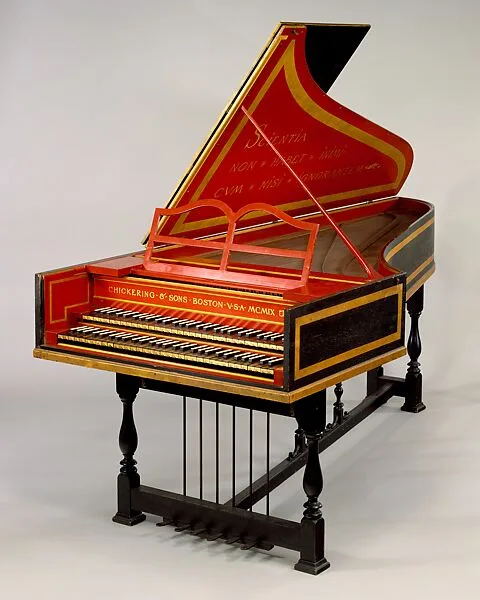 Harpsichord — Chickering & Sons|Arnold Dolmetsch