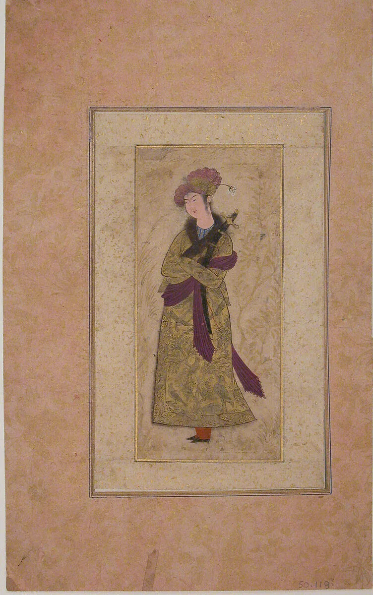Portrait of a Youth Holding a Sword — Unknown
