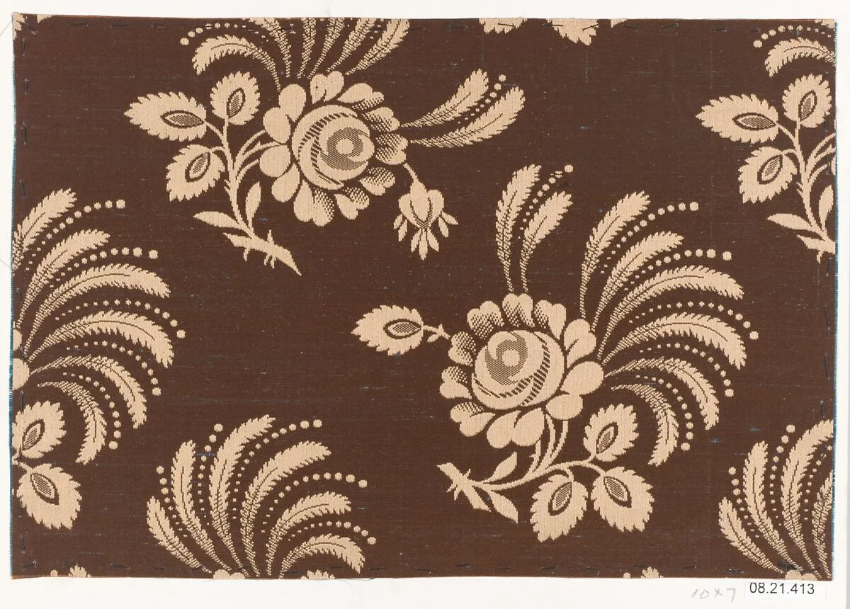Textile sample — J. Claude Frères & Co.|Unknown Designer