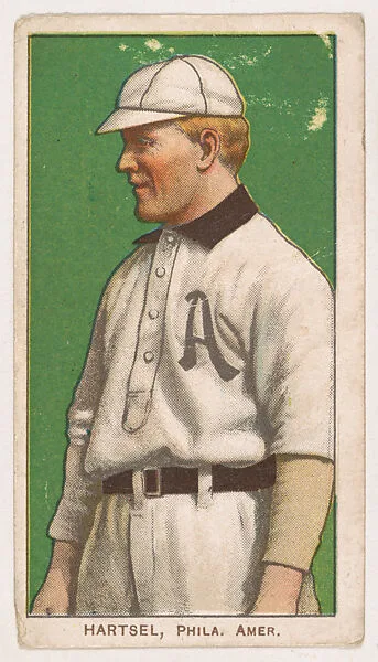 Topsy Hartsel, Philadelphia, from Coupon Cigarettes Baseball Issue, 1910 — Coupon Cigarettes