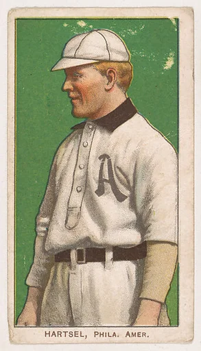 Topsy Hartsel, Philadelphia, from Coupon Cigarettes Baseball Issue, 1910