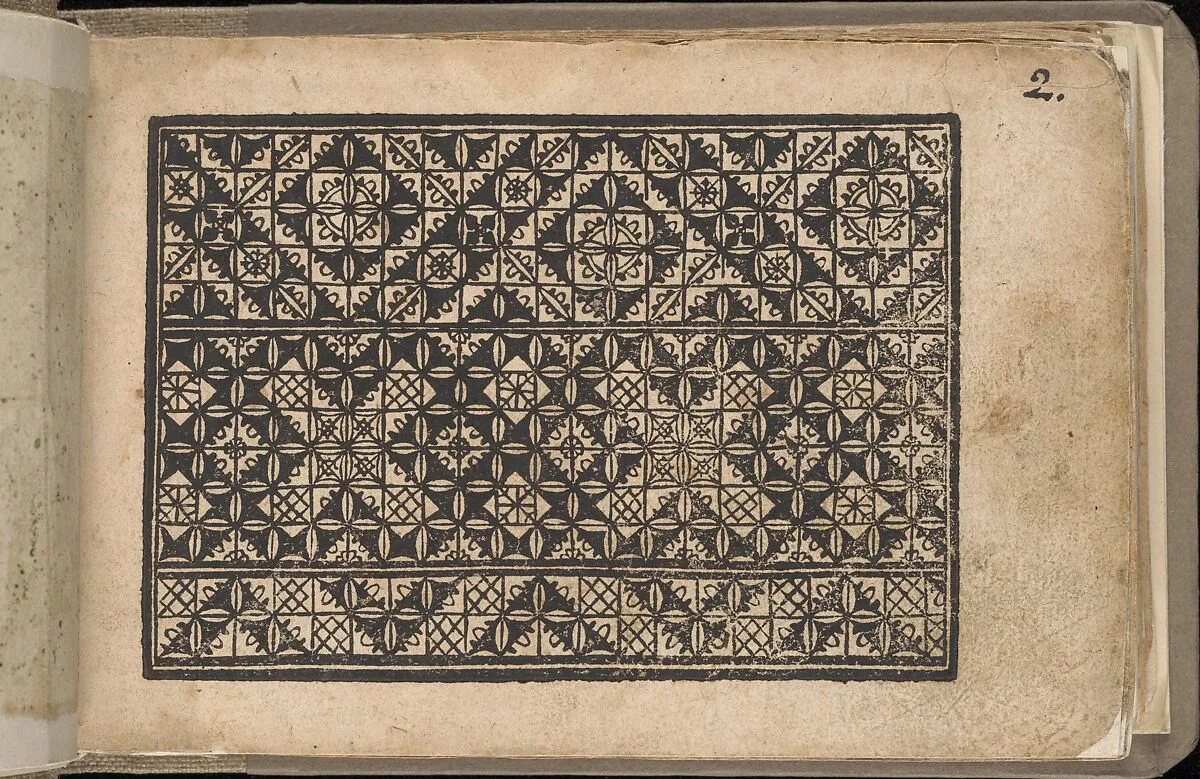 Schön newes Modelbuch (Page 2r) — Sigismundus Latomus