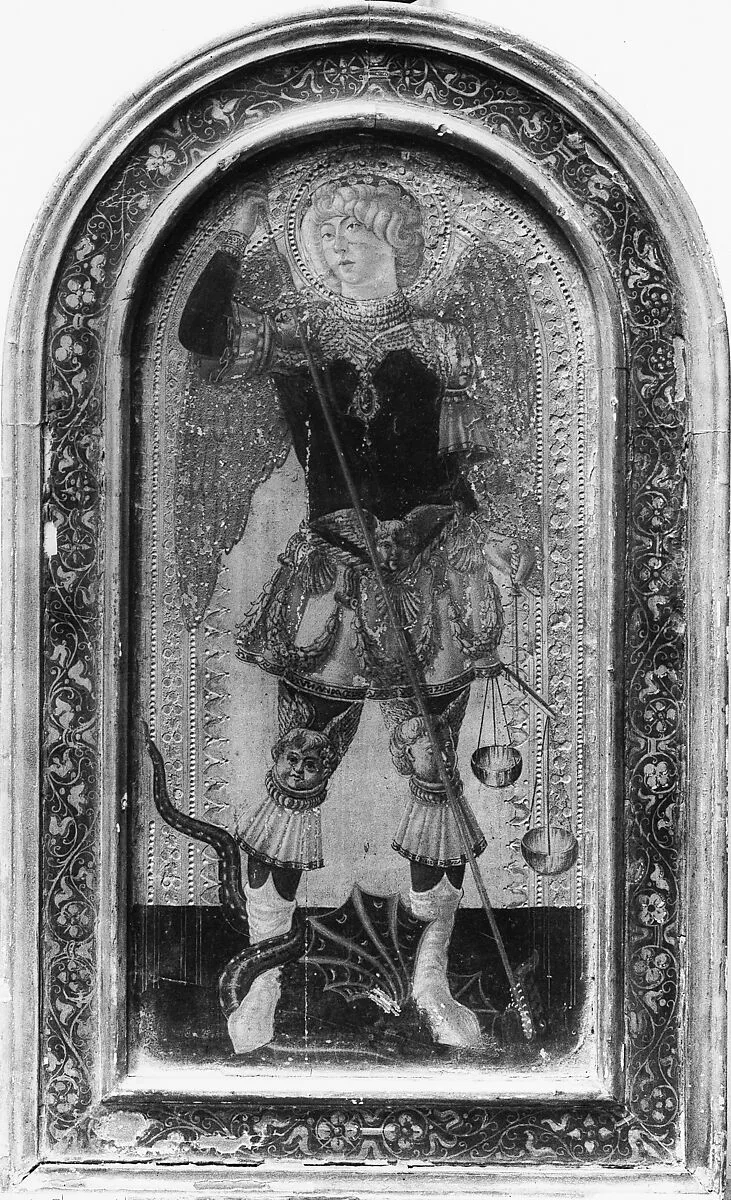 Saint Michael — Neroccio de' Landi