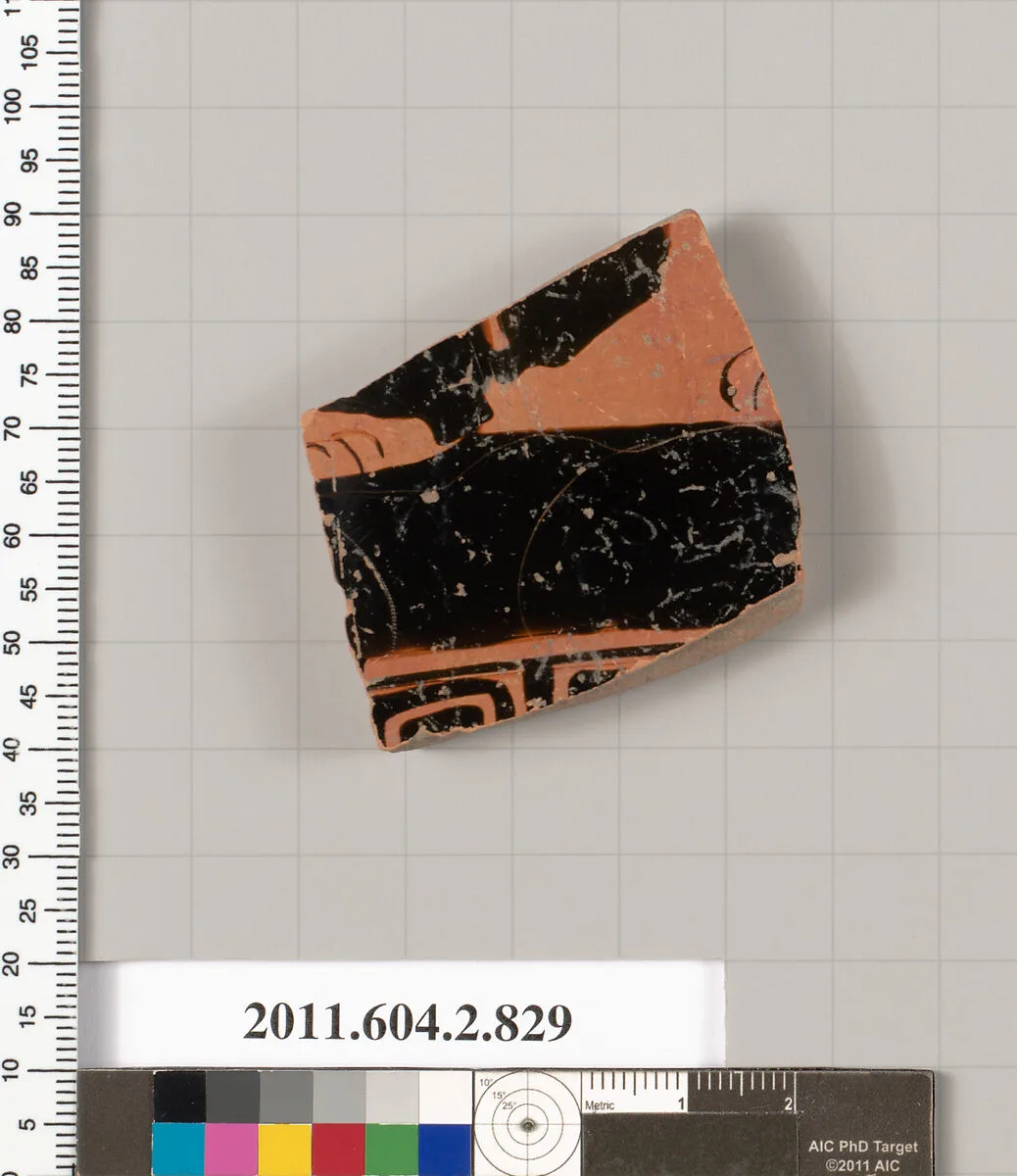 Terracotta fragment of a bell-krater (bowl for mixing wine and water) — Unknown