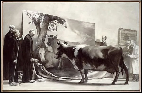The Innocent Eye Test — Mark Tansey