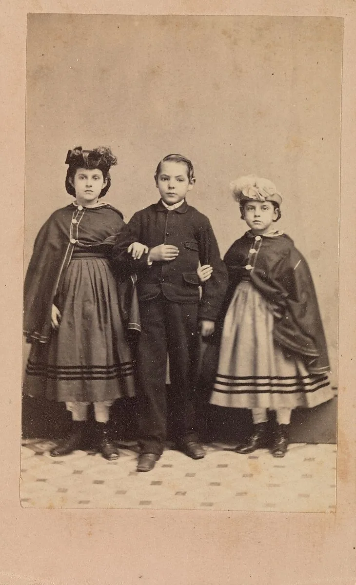 Rebecca, Charley and Rosa, Slave Children from New Orleans — Myron H. Kimball