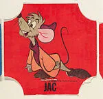Jac, from the Disney Cartoon Characters bread end labels series (D290-6) — Walt Disney Productions