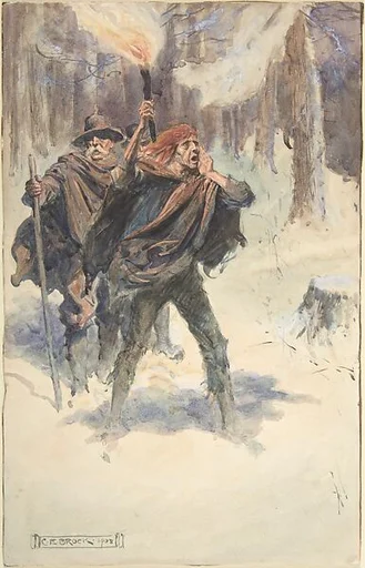 Illustration for "Little Peter: A Christmas Morality for Children of Any Age"