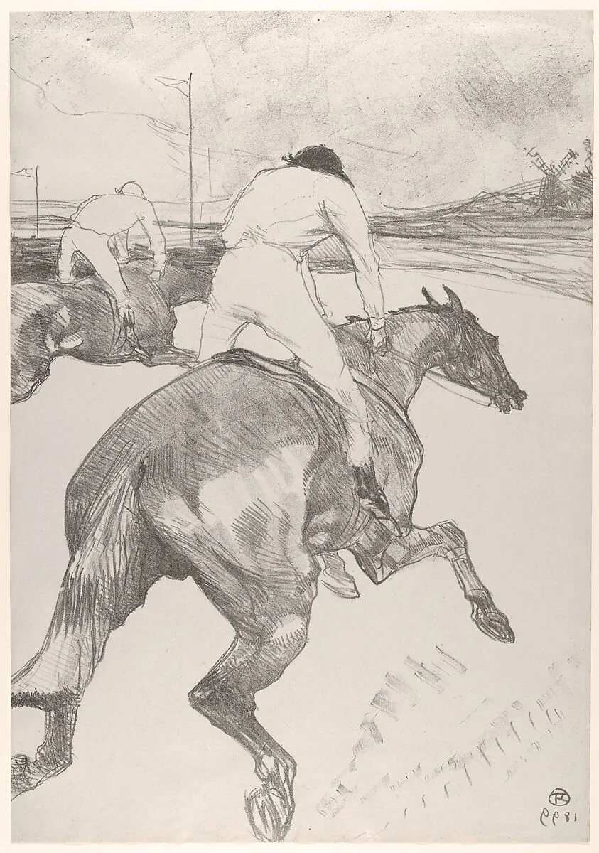 The Jockey — Henri de Toulouse-Lautrec