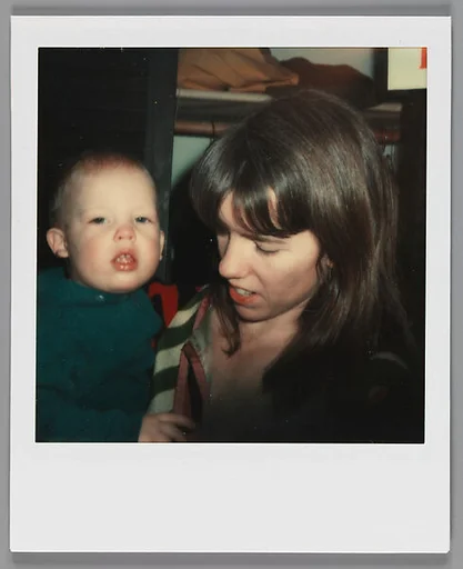 [Unidentified Woman with Baby, Old Lyme, Connecticut]