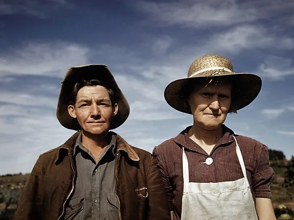 Jean Norris and Wife Virginia Norris, Homesteaders and Town Founders — Debbie Grossman|Russell Lee