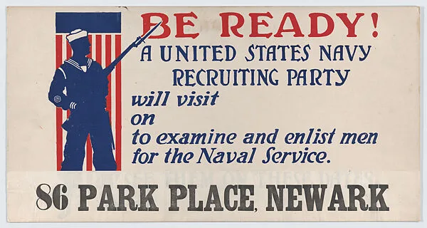 Be Ready! — Anonymous, American, 20th century