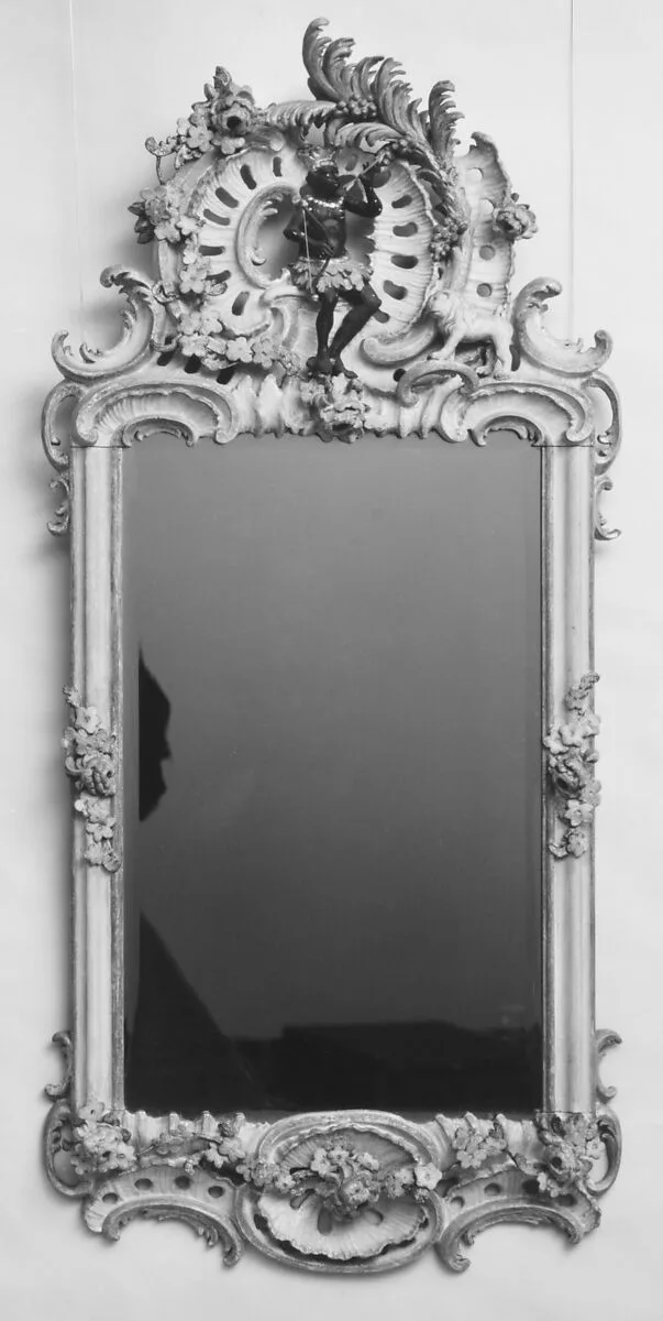Mirror (one of a pair) — Unknown